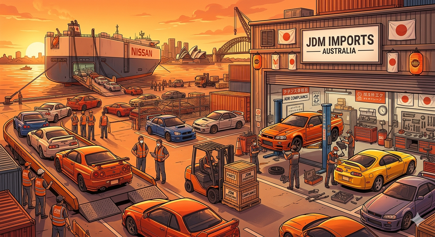 JDM Imports Australia – Your Guide to Importing Japanese Cars